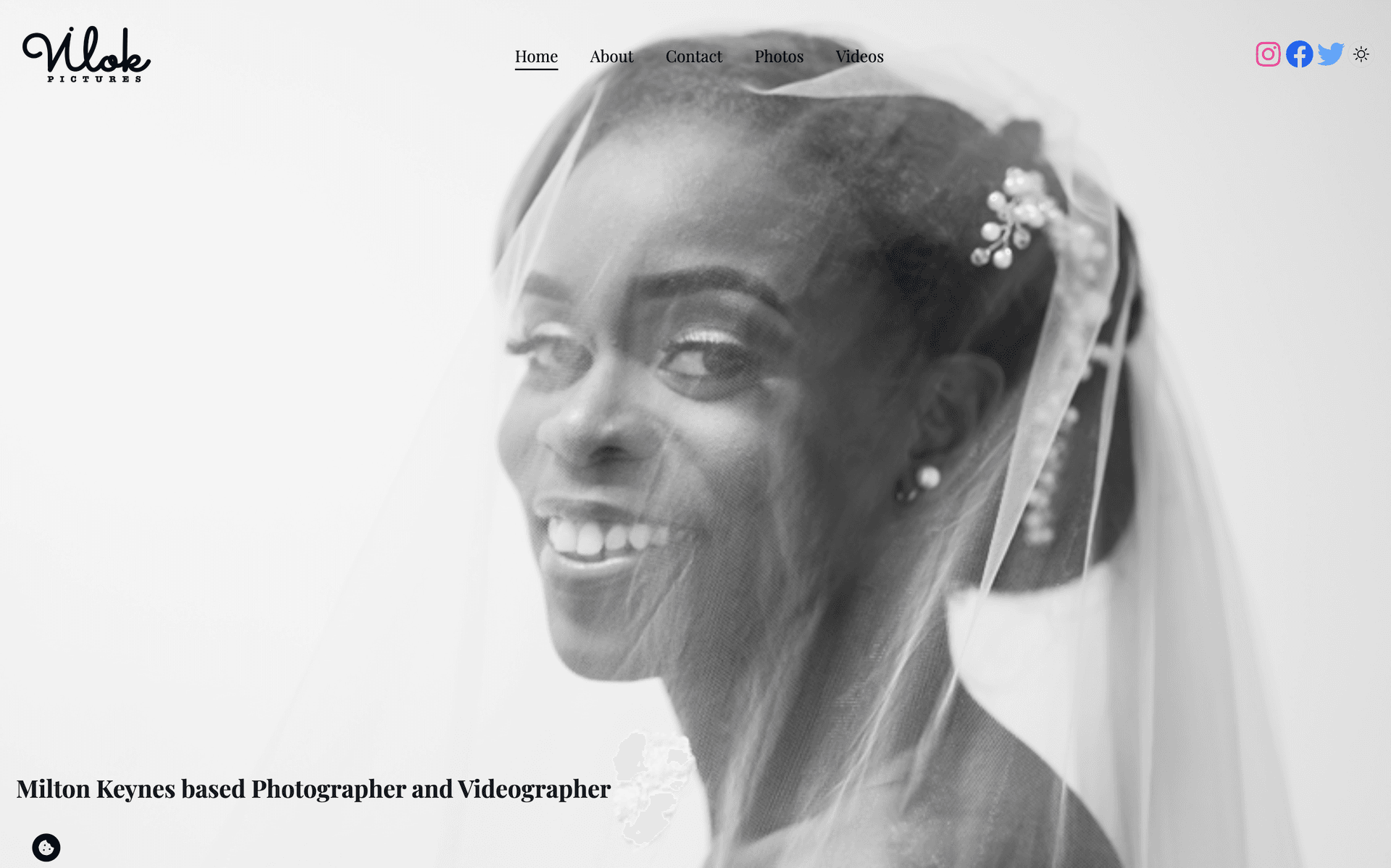 home page screenshot